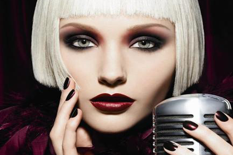 Maquillage podium femmes