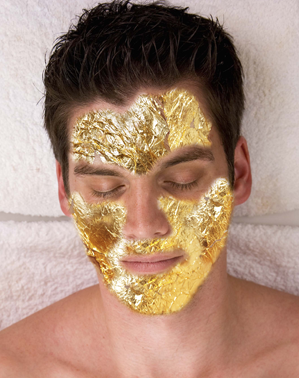 Soin nettoyant feuilles d'Or 24 carats